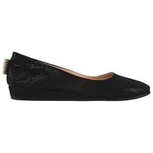 FRENCH SOLE Zeppa Black Wave Ballet Flats With Box Size 10.5